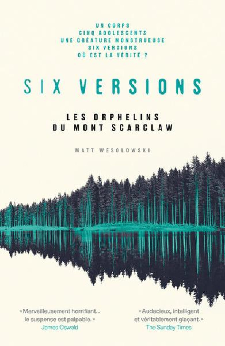 SIX VERSIONS TOME 1 : LES ORPHELINS DU MONT SCARCLAW - WESOLOWSKI MATT - ARENES