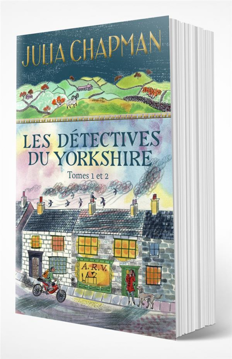 LES DETECTIVES DU YORKSHIRE : INTEGRALE TOMES 1 ET 2 : TOME 1 : RENDEZ-VOUS AVEC LE CRIME  -  TOME 2 : RENDEZ-VOUS AVEC LE MAL - CHAPMAN JULIA - ROBERT LAFFONT