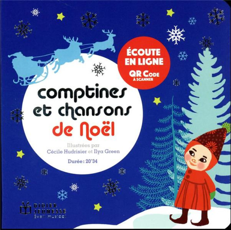 COMPTINES ET CHANSONS - T15 - COMPTINES ET CHANSONS DE NOEL - ECOUTE EN LIGNE - HUDRISIER/GREEN - DIDIER