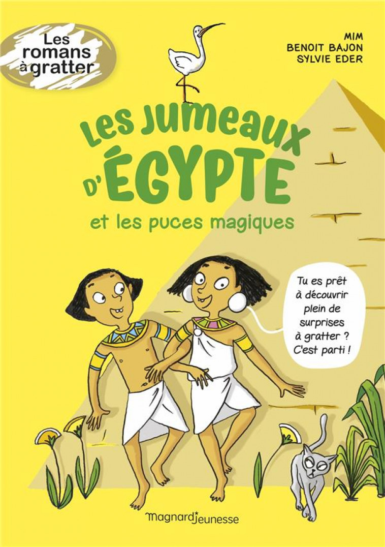 LES JUMEAUX D'EGYPTE T.1 : LES JUMEAUX D'EGYPTE ET LES PUCES MAGIQUES - MIM/EDER/BAJON - MAGNARD