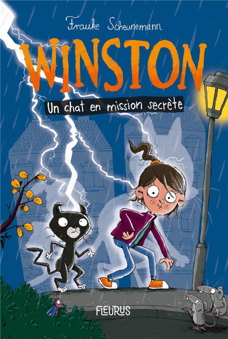 WINSTON T.1 : UN CHAT EN MISSION SECRETE - SCHEUNEMANN FRAUKE - FLEURUS