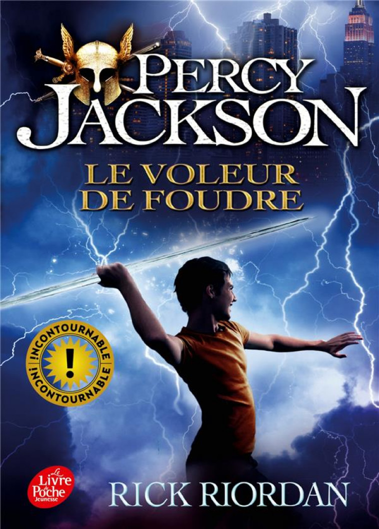 PERCY JACKSON T.1 : LE VOLEUR DE FOUDRE - RIORDAN RICK - Le Livre de poche jeunesse