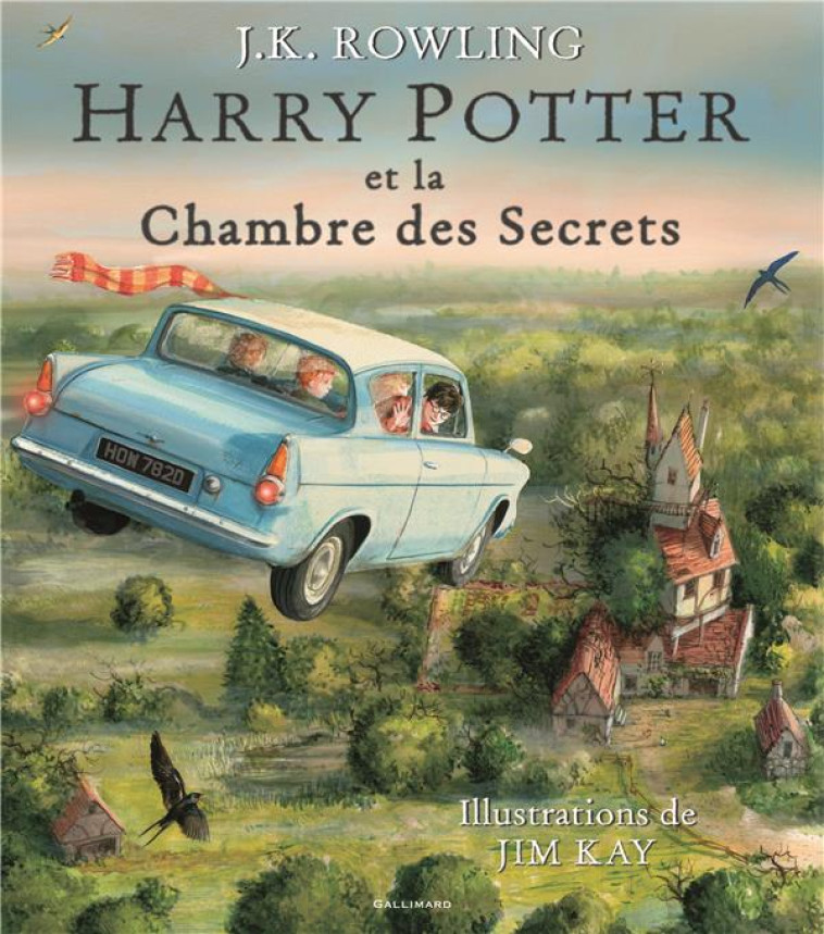 HARRY POTTER TOME 2 : HARRY POTTER ET LA CHAMBRE DES SECRETS - ROWLING/KAY - Gallimard-Jeunesse