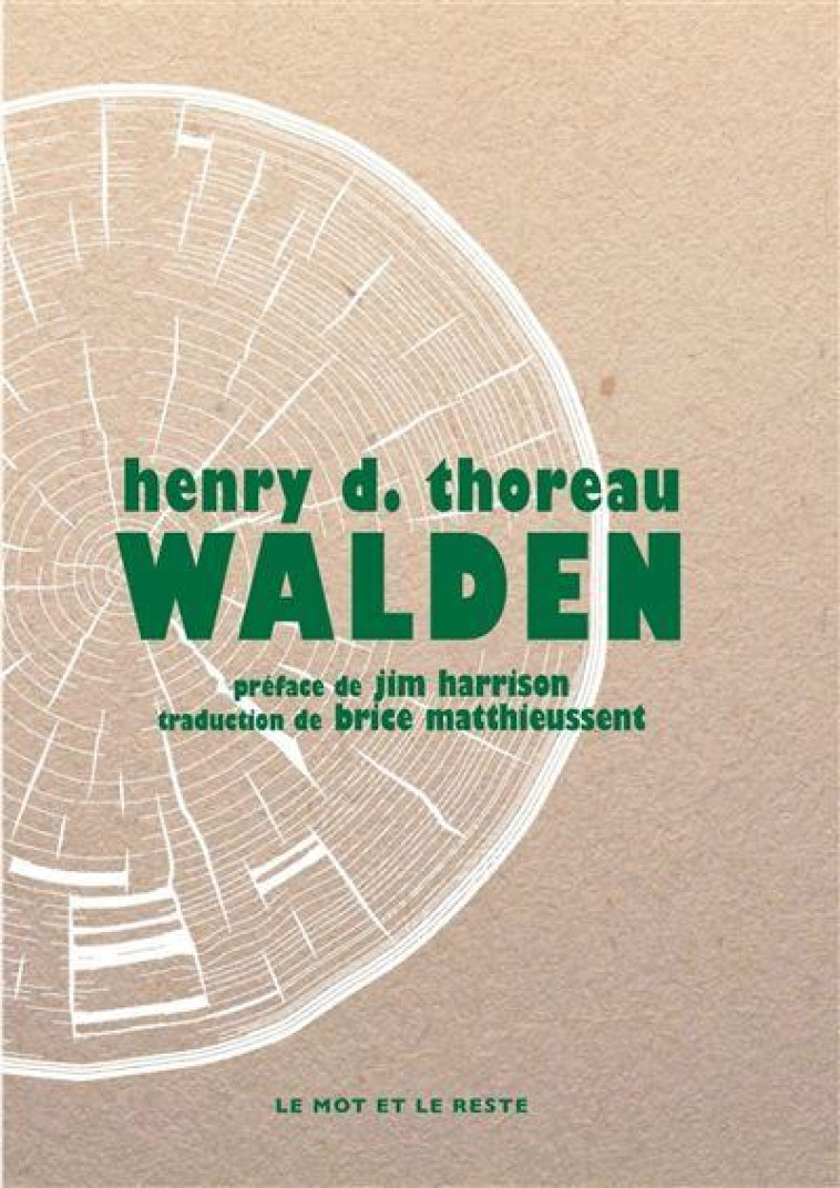 WALDEN - THOREAU/HARRISON - MOT ET LE RESTE