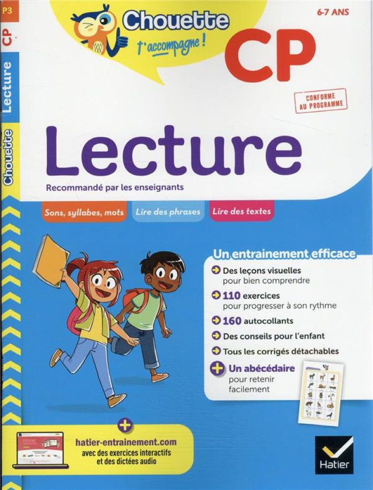 CHOUETTE ENTRAINEMENT T.P3 : LECTURE  -  CP - COHEN/ROULLIER - HATIER SCOLAIRE