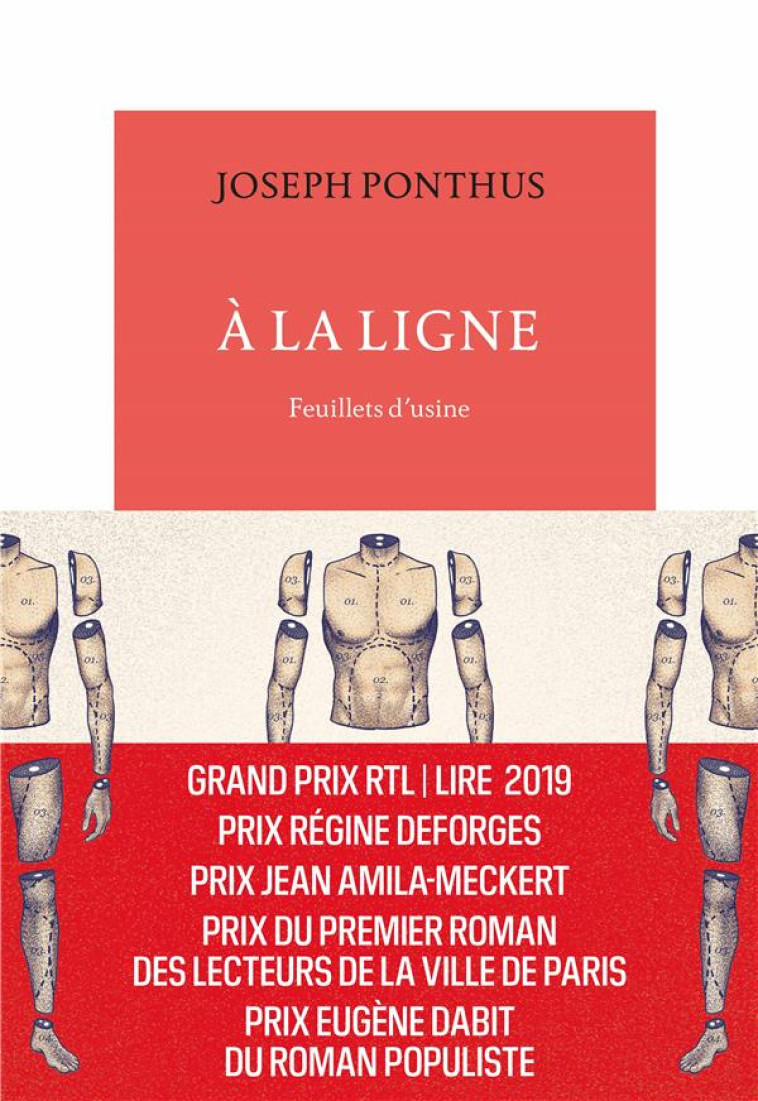 A LA LIGNE  -  FEUILLETS D'USINE - PONTHUS JOSEPH - TABLE RONDE