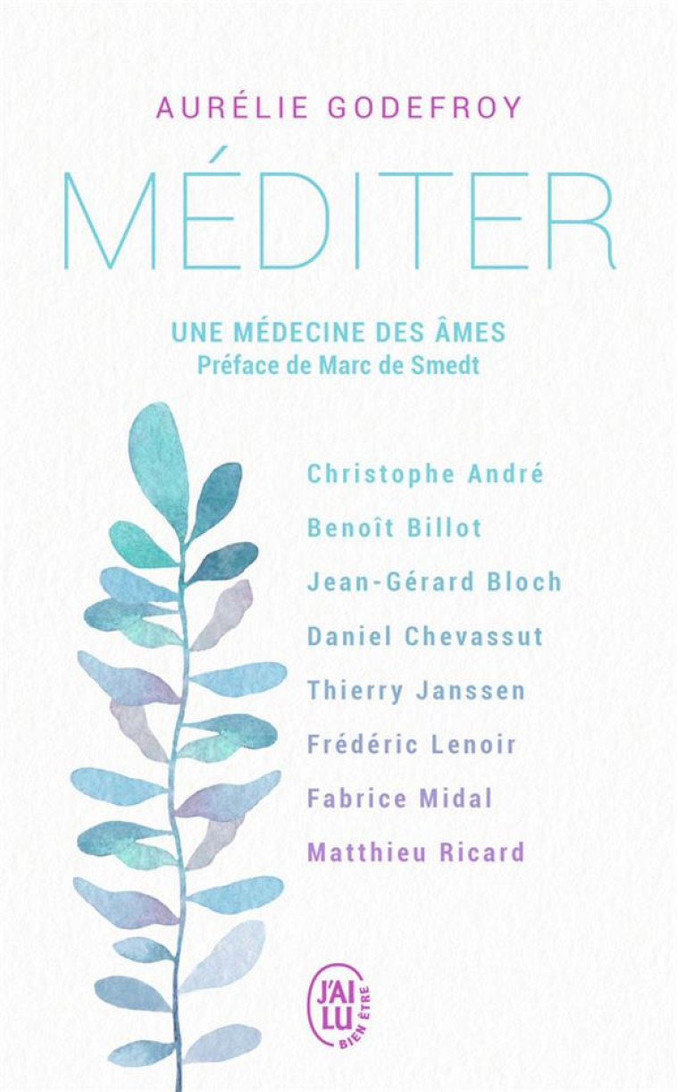 MEDITER  -  UNE MEDECINE DES AMES - GODEFROY/SMEDT - J'AI LU