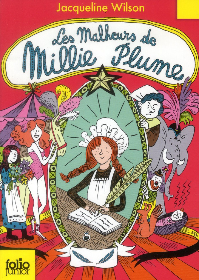 MILLIE PLUME - T01 - LES MALHEURS DE MILLIE PLUME - WILSON/SHARRATT - Gallimard-Jeunesse