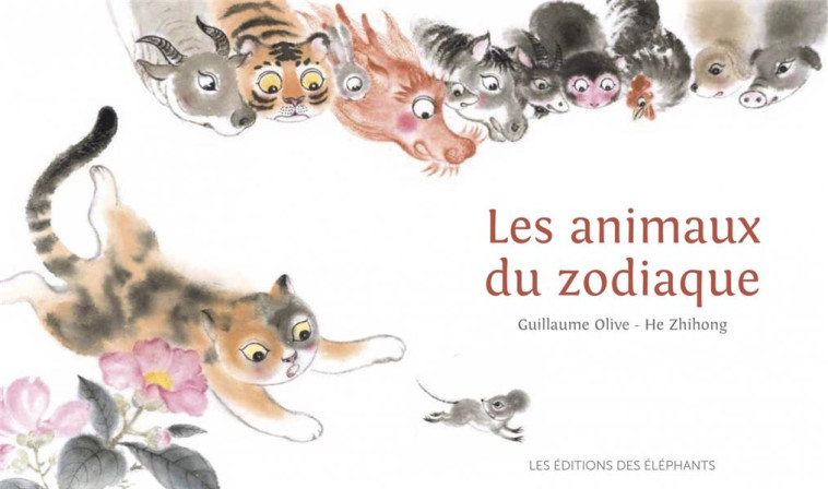 LES ANIMAUX DU ZODIAQUE - OLIVE/HE - DES ELEPHANTS