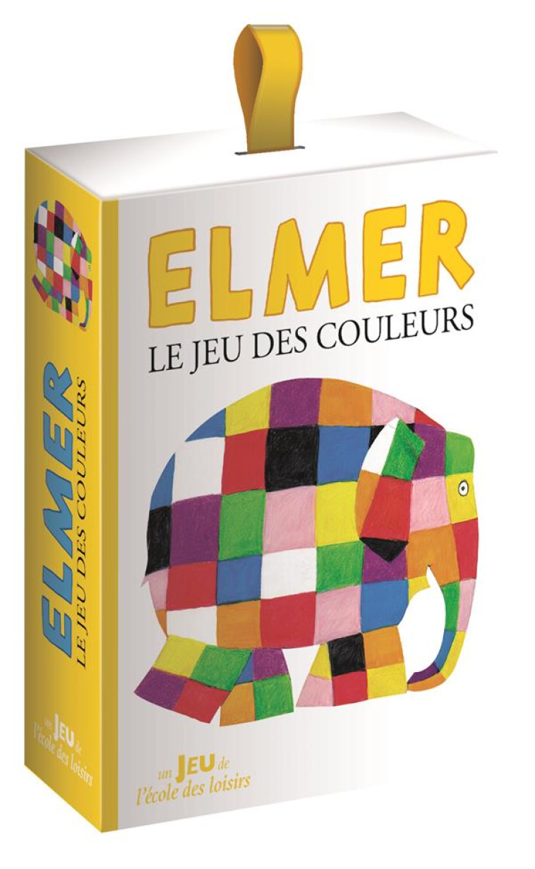 ELMER, LE JEU DES COULEURS - MCKEE DAVID - Ecole des loisirs