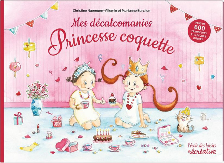 MES DECALCOMANIES PRINCESSE COQUETTE - BARCILON - NC