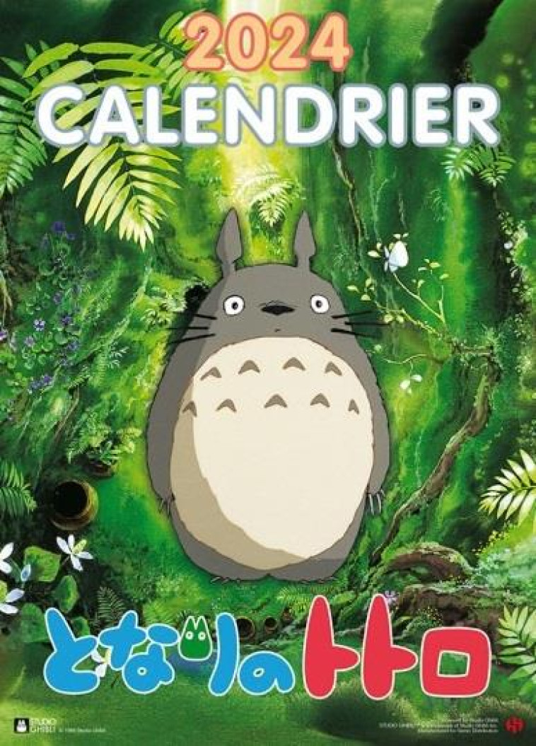 CALENDRIER MON VOISIN TOTORO (EDITION 2024) - MAISON GHIBLI - NC