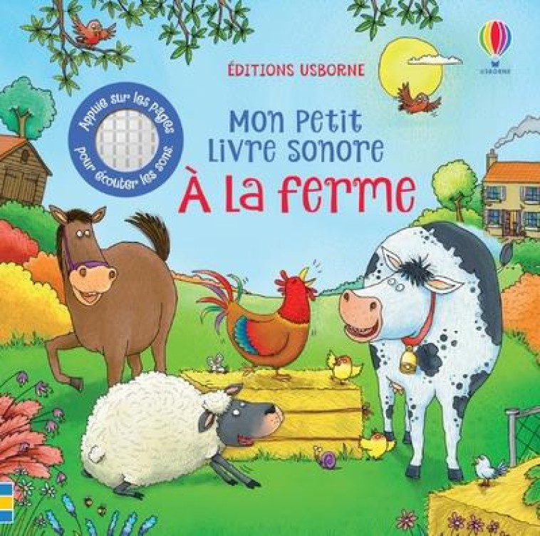 A LA FERME  -  MON PETIT LIVRE SONORE - GREENWELL/WILDISH - NC