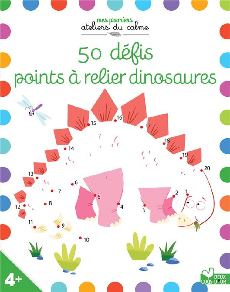 50 DEFIS POINTS A RELIER DINOSAURES - GREY DEAN - HACHETTE