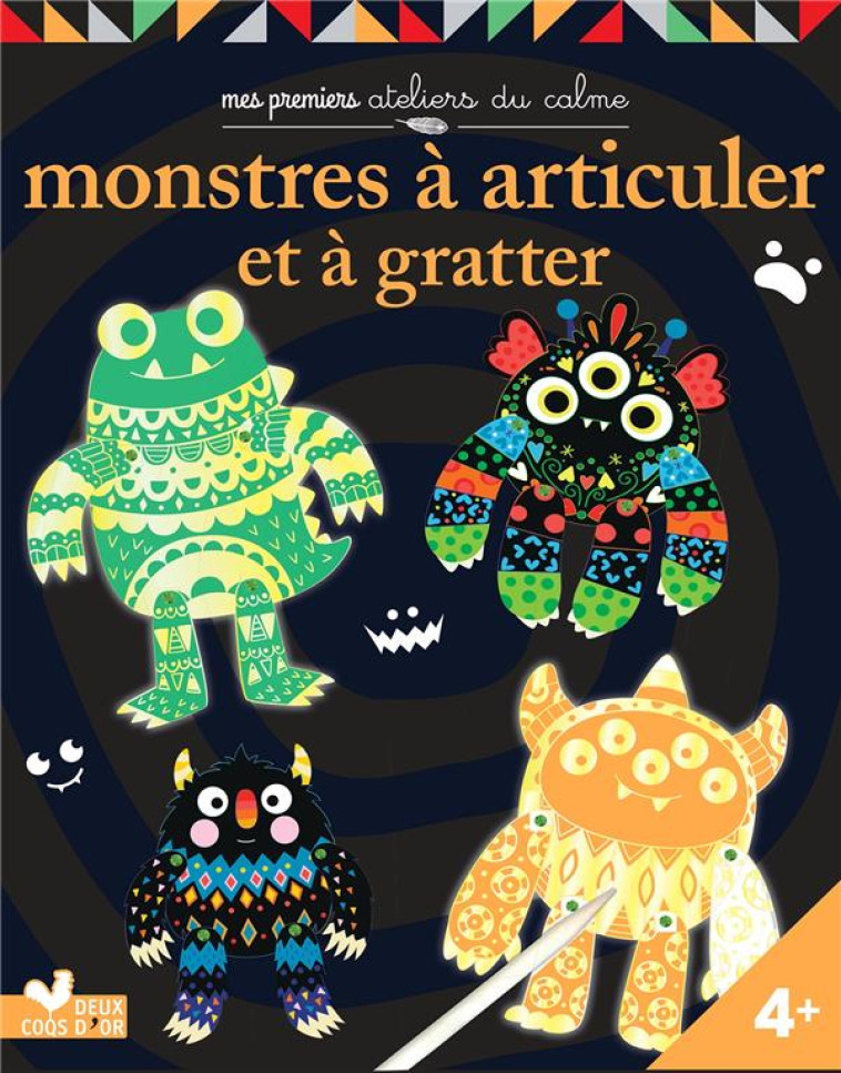 MONSTRES A ARTICULER ET A GRATTER - COSSETTE JULIE - NC