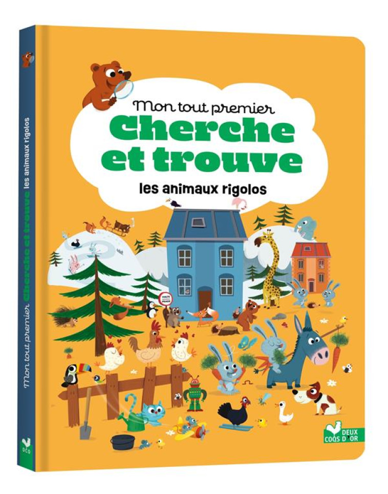 CHERCHE ET TROUVE : MON TOUT PREMIER CHERCHE ET TROUVE : LES ANIMAUX RIGOLOS - GUYARD ROMAIN - HACHETTE