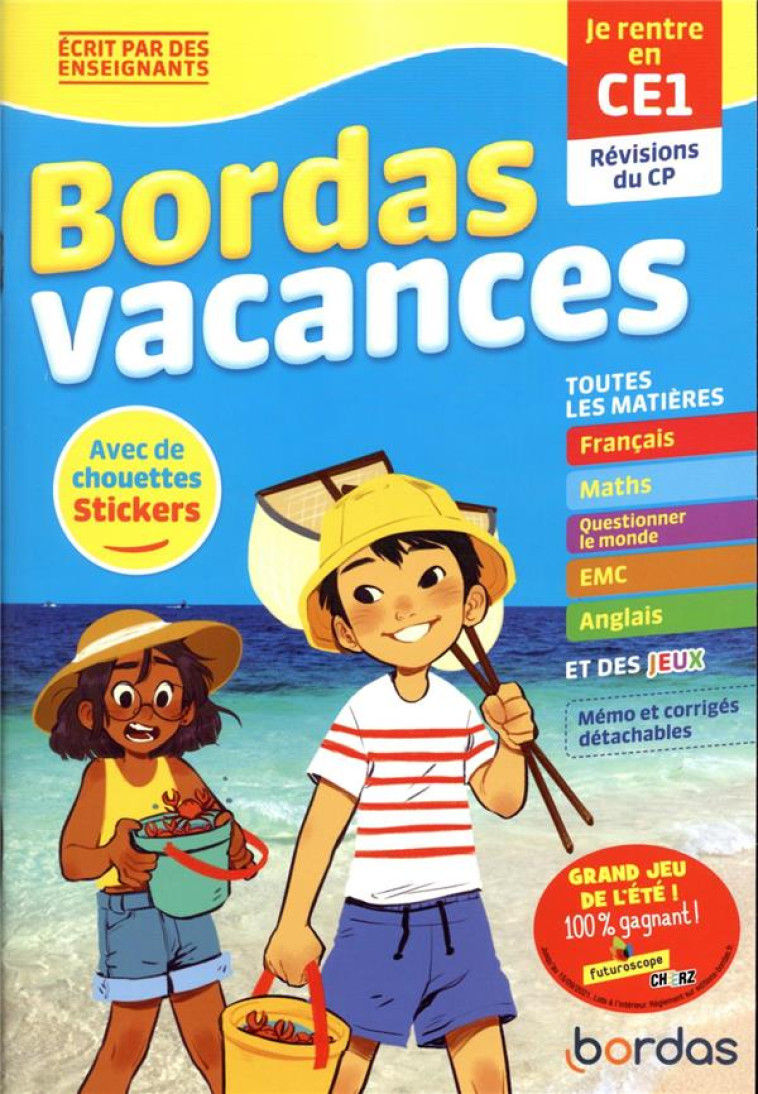 BORDAS VACANCES - JE RENTRE EN CE1 - COLLECTIF/LAMOUR - BORDAS