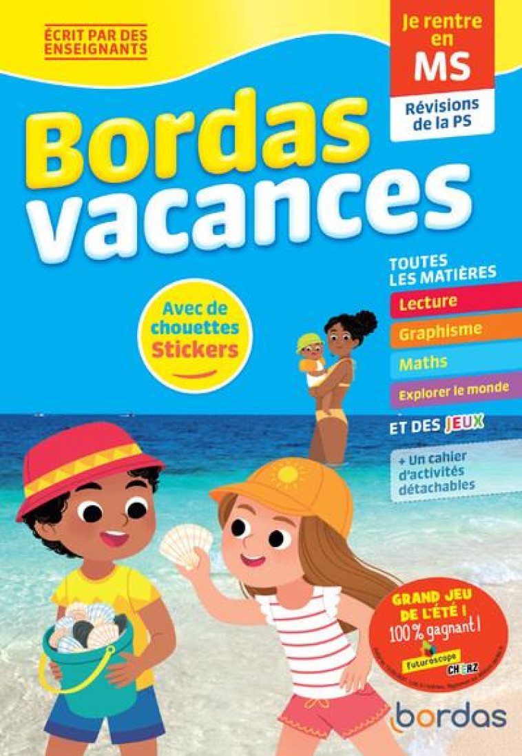 BORDAS VACANCES - JE RENTRE EN MOYENNE SECTION - COLLECTIF - BORDAS