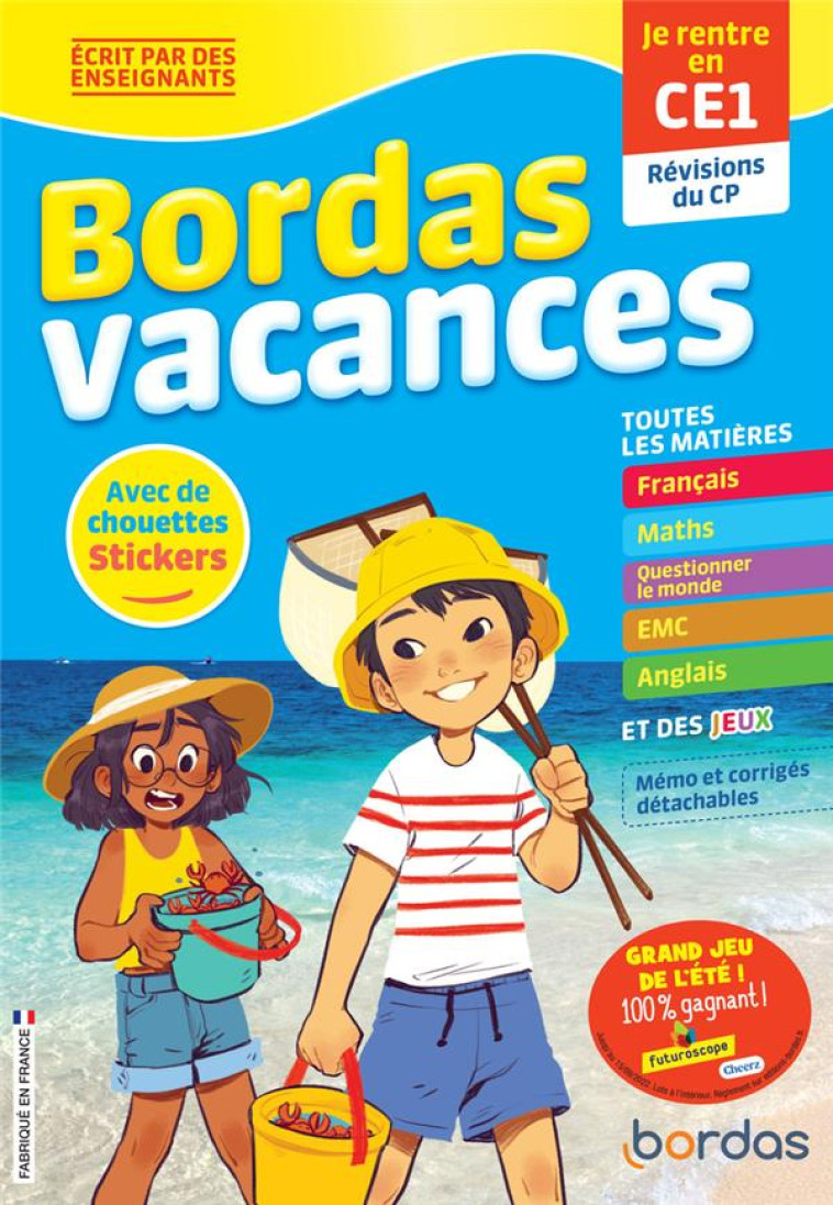 BORDAS VACANCES - JE RENTRE EN CE1 - LAMOUR/PINEAU - BORDAS