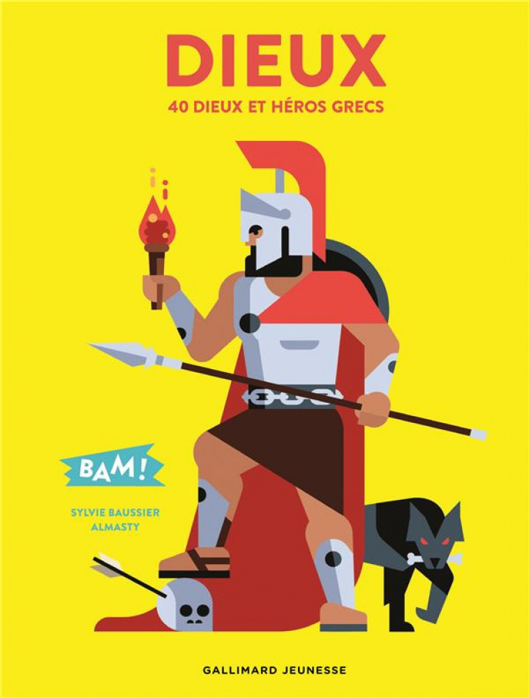 DIEUX  -  40 DIEUX ET HEROS GRECS - BAUSSIER/ALMASTY - Gallimard-Jeunesse