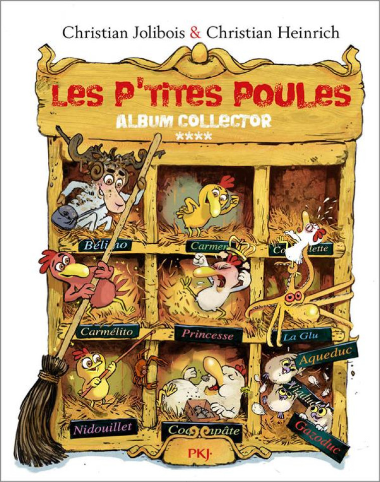 LES P'TITES POULES : INTEGRALE VOL.4 : TOMES 13 A 16 - JOLIBOIS, CHRISTIAN  - POCKET