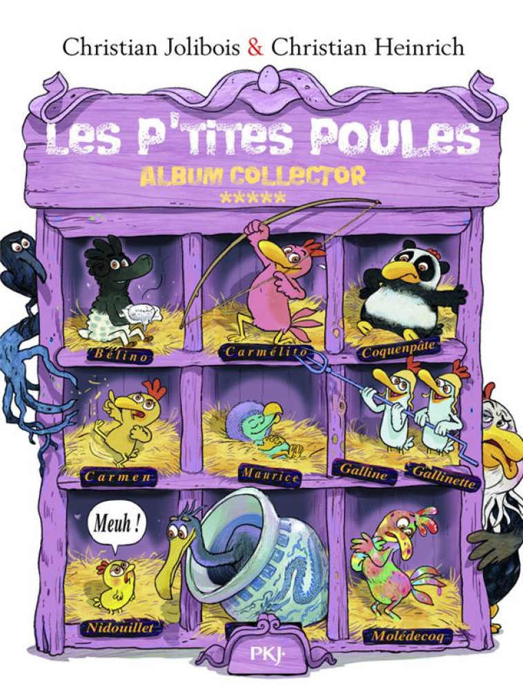 LES P'TITES POULES : INTEGRALE VOL.5 : TOMES 17 A 20 - JOLIBOIS/HEINRICH - POCKET