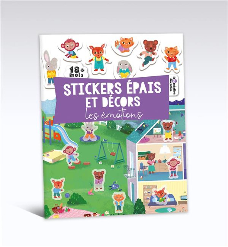 STICKERS EPAIS ET DECORS : LES EMOTIONS - SOLENNE & THOMAS - NC