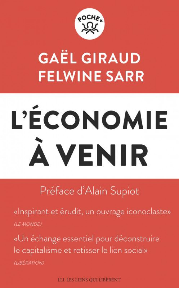 L'ECONOMIE A VENIR - GIRAUD/SARR - LIENS LIBERENT