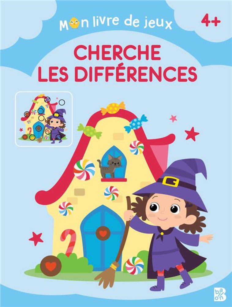 MON LIVRE DE JEUX : CHERCHE LES DIFFERENCES - XXX - NC