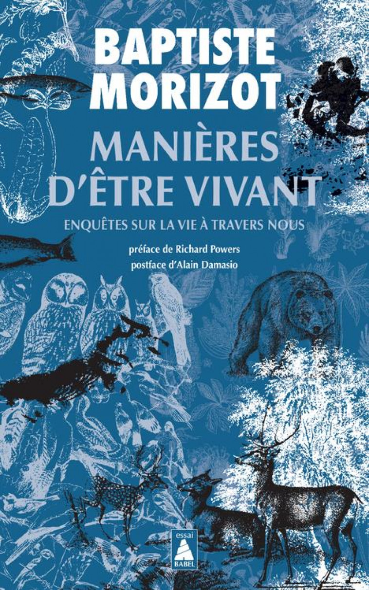 MANIERES D'ETRE VIVANT : ENQUETES SUR LA VIE A TRAVERS NOUS - MORIZOT/POWERS - ACTES SUD