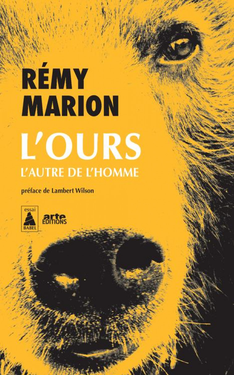 L'OURS : L'AUTRE DE L'HOMME - MARION/WILSON - ACTES SUD