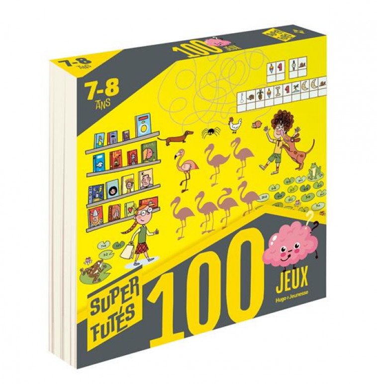100 JEUX POUR SUPER FUTES : 7-8 ANS - LEBRUN/KLING - NC