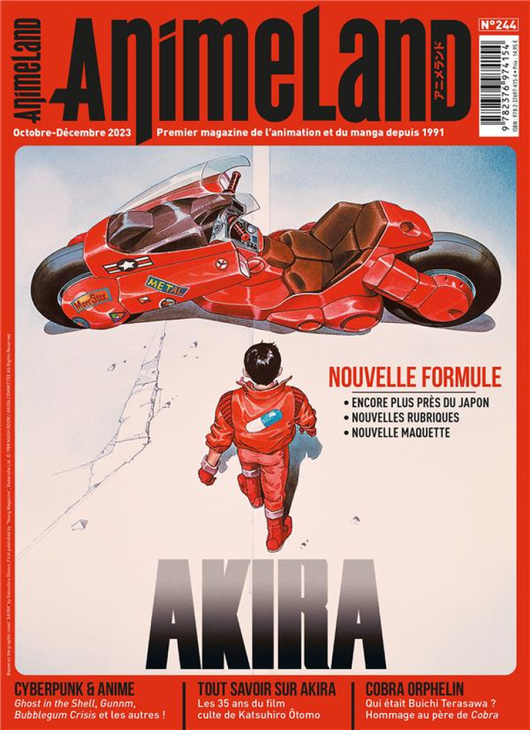 ANIMELAND N.244 : AKIRA - TEAM ANIMELAND - NC