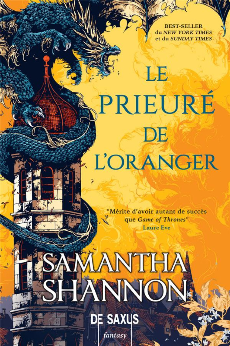 LE PRIEURE DE L'ORANGER - SHANNON SAMANTHA - DE SAXUS