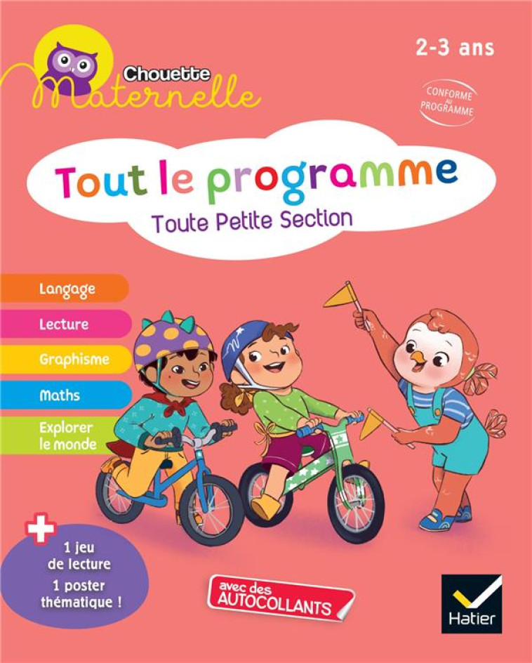 CHOUETTE ENTRAINEMENT : TOUT LE PROGRAMME  -  TPS - DOUTREMEPUICH/JAMMES - HATIER SCOLAIRE