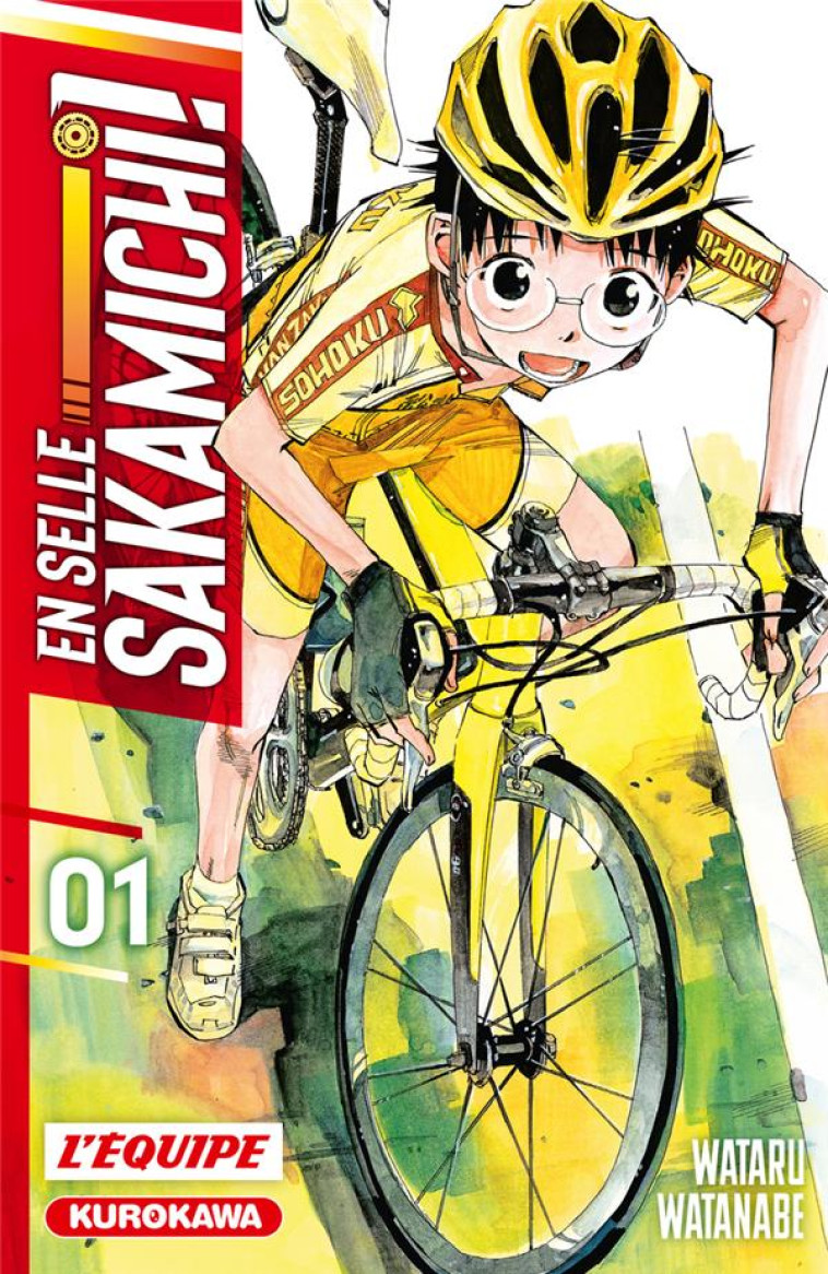 EN SELLE, SAKAMICHI ! TOME 1 - WATANABE WATARU - KUROKAWA