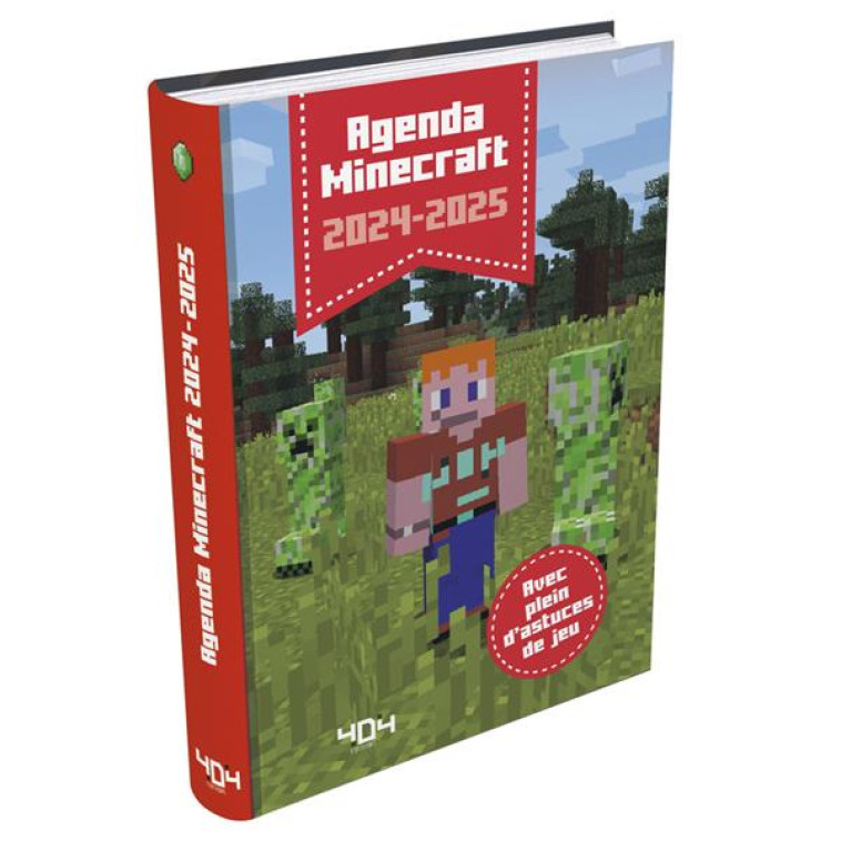 MINECRAFT : AGENDA (EDITION 2024/2025) - PILET STEPHANE - NC