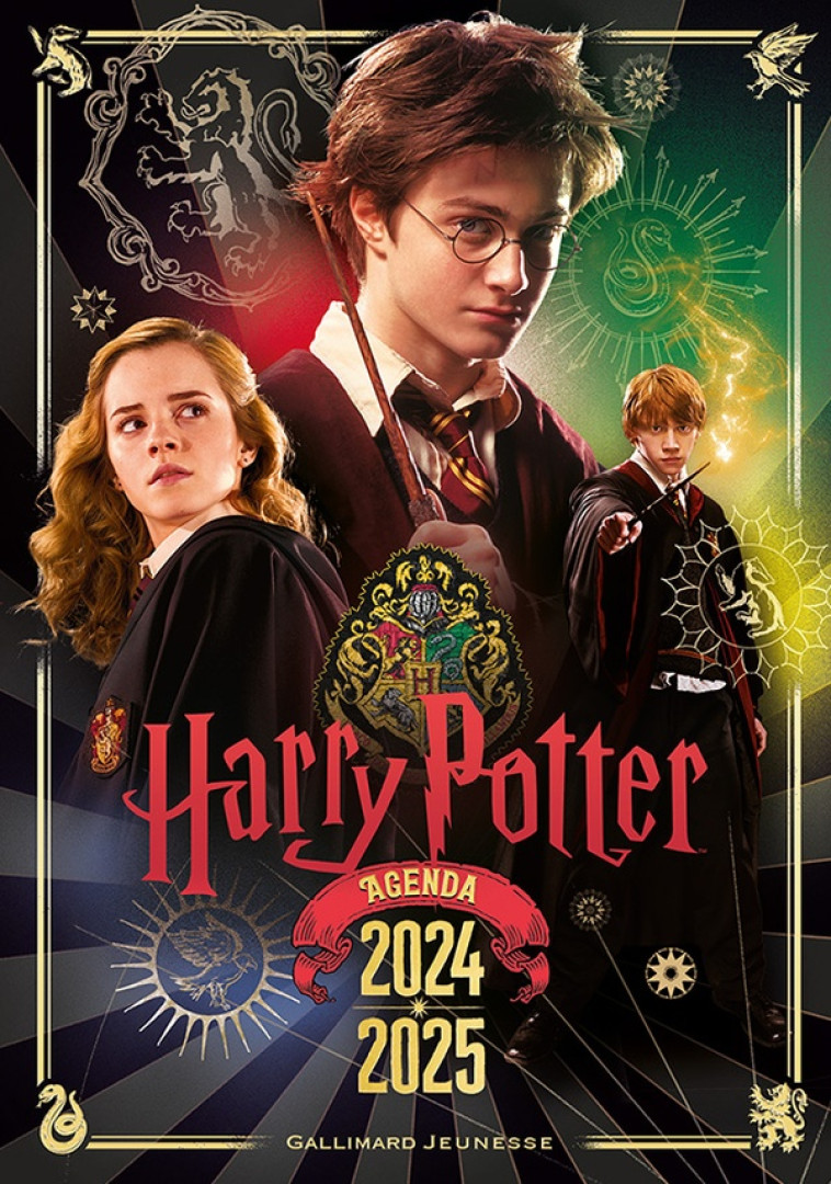 AGENDA OFFICIEL HARRY POTTER (EDITION 2024/2025) - COLLECTIFS JEUNESSE - NC