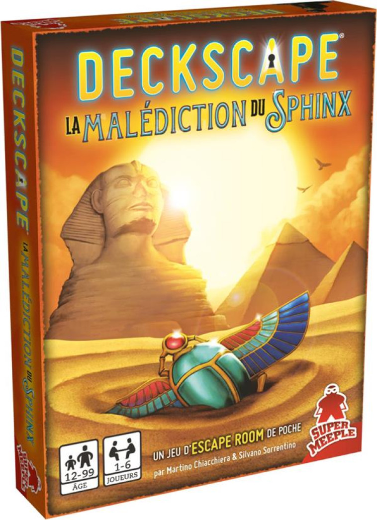 DECKSCAPE : LA MALEDICTION DU SPHYNX - CHIACCHIERA & SORRENTINO - NC