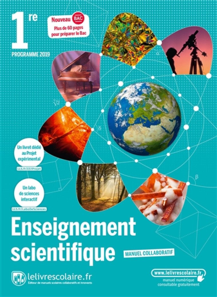 ENSEIGNEMENT SCIENTIFIQUE 1RE, EDITION 2019 - LELIVRESCOLAIRE.FR - LELIVRESCOLAIRE