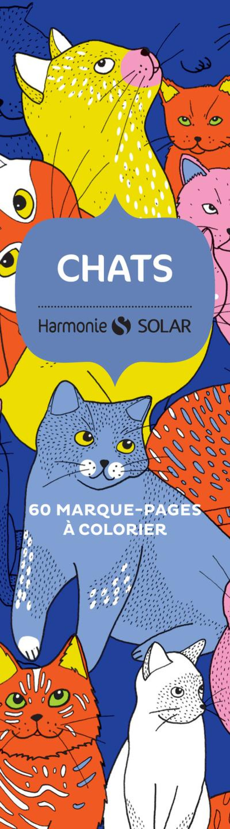 60 MARQUE-PAGES A COLORIER - CHATS - KNAPFLA - NC