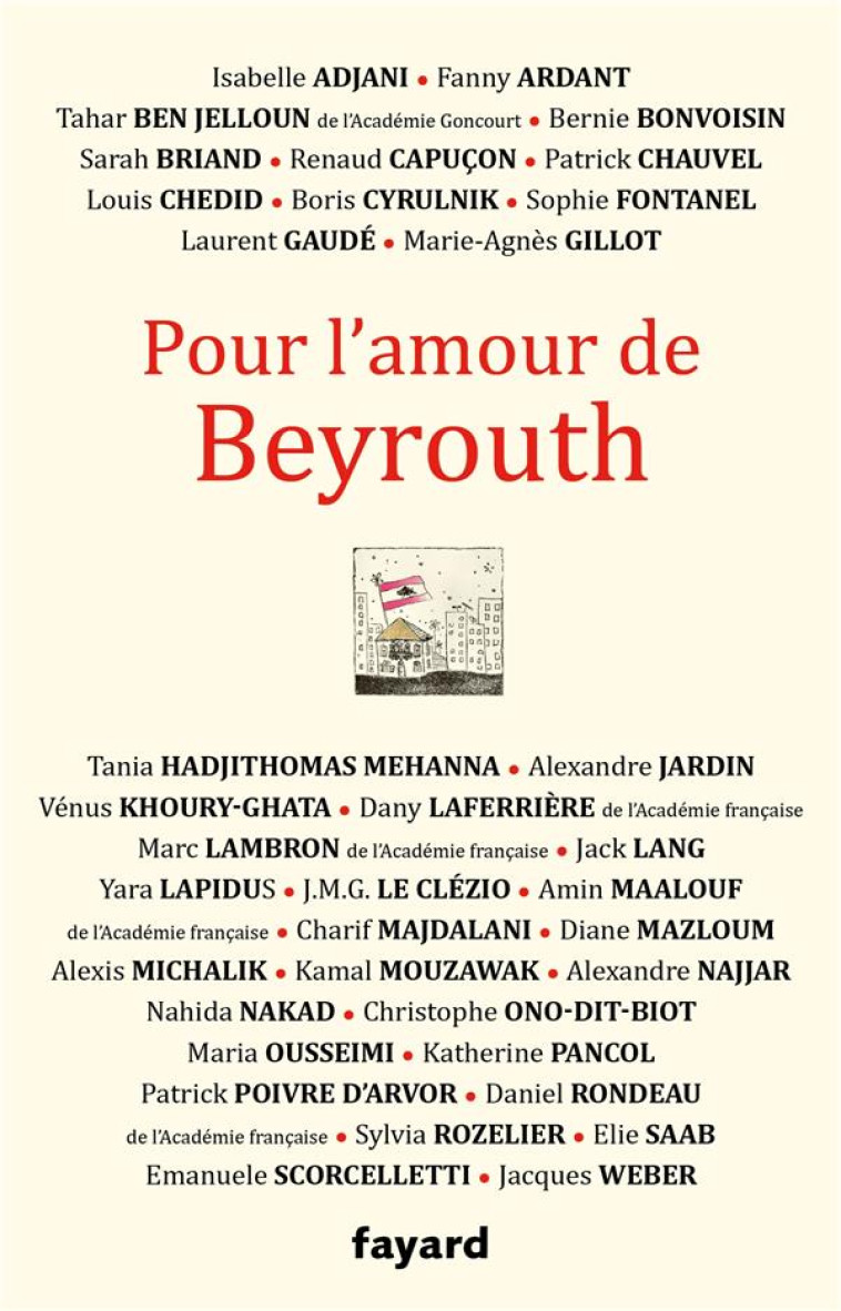 POUR L'AMOUR DE BEYROUTH - COLLECTIF - FAYARD