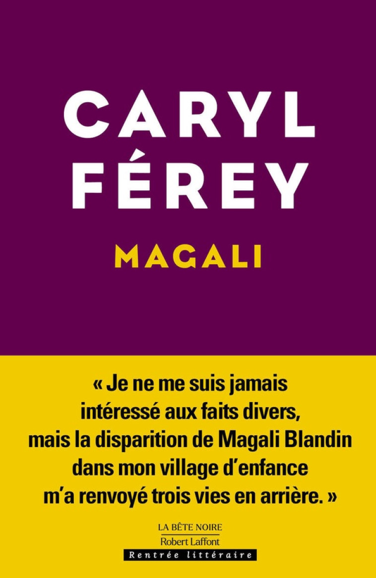 MAGALI - FEREY CARYL - ROBERT LAFFONT