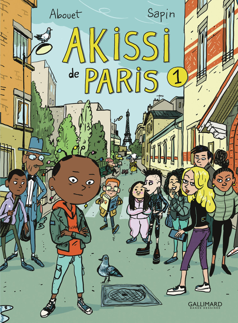 AKISSI DE PARIS - VOL01 -  ABOUET/SAPIN - GALLIMARD BD