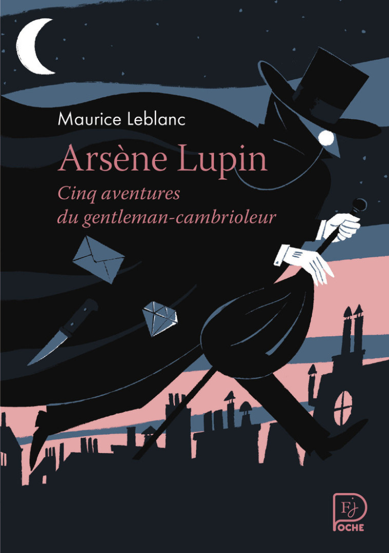 ARSENE LUPIN - CINQ AVENTURES DU GENTLEMAN-CAMBRIOLEUR -  Collectif - FLAM JEUNESSE