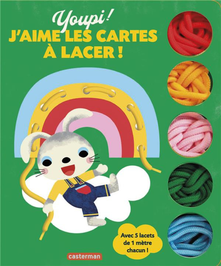 YOUPI ! J'AIME LES CARTES A LACER ! - TAKKEN SYLVIA - CASTERMAN