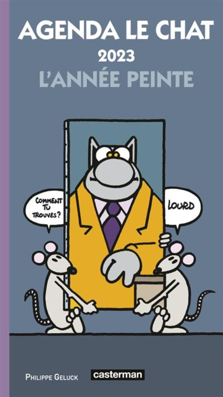 MINI-AGENDA LE CHAT 2023 - GELUCK - CASTERMAN