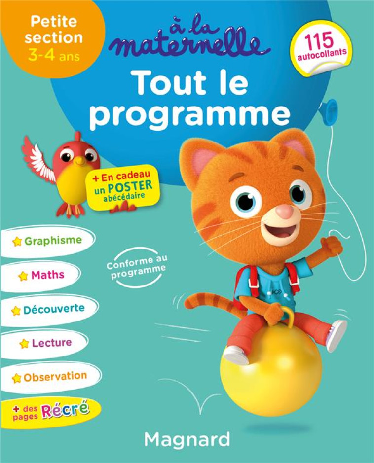 A LA MATERNELLE : PS  -  TOUT LE PROGRAMME - MORNET/JACQUE - MAGNARD