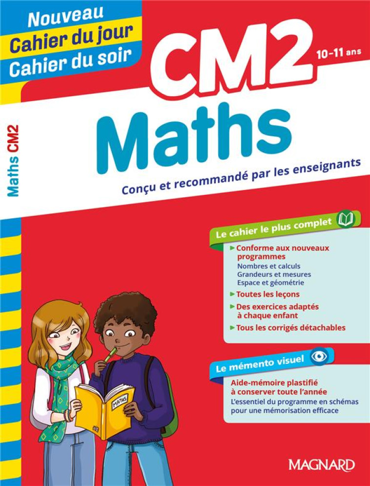 MATHS CM2 - CAHIER DU JOUR CAHIER DU SOIR - THIBAULT/SEMENADISSE - MAGNARD