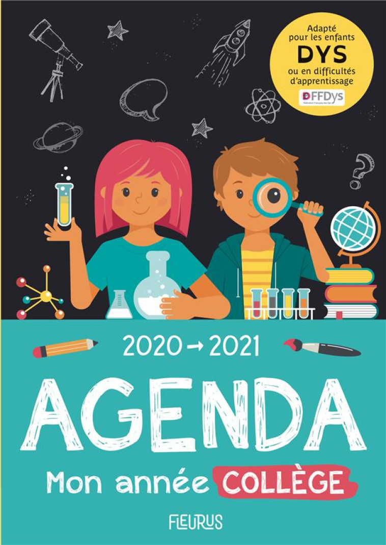 AGENDA MON ANNEE COLLEGE (EDITION 2020/2021) - BRANCIARD LAETITIA - NC